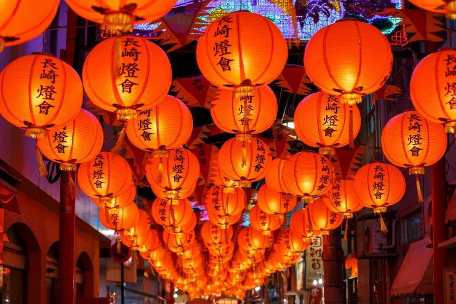 Lễ hội Đèn lồng Nagasaki là một di sản văn hóa độc đáo của cộng đồng người Hoa tại Nhật Bản