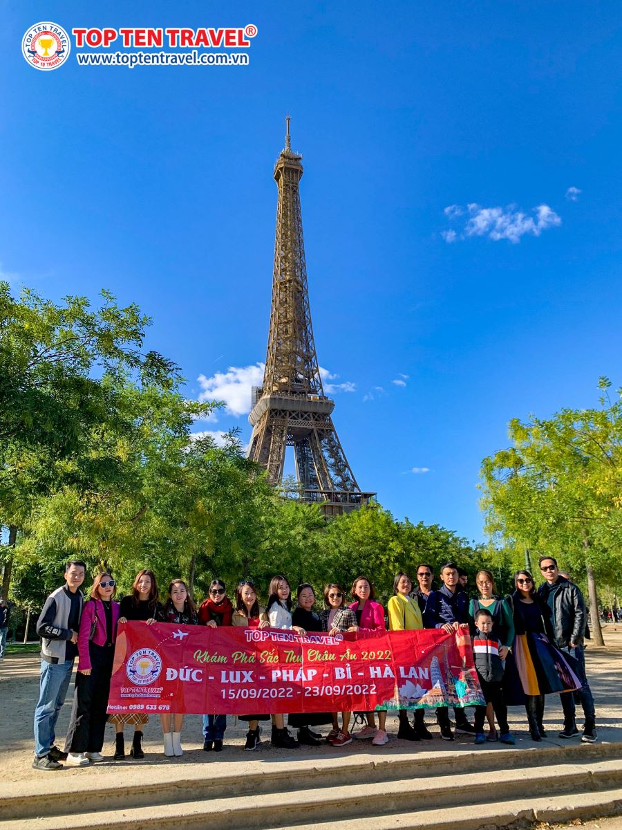 Lễ Hội Hoa Tulip 2023: Đức - Luxembourg - Pháp - Bỉ - Hà Lan | 9N8D