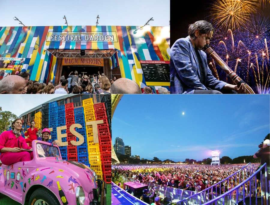 Biển người đông đúc trên khắp thế giới đổ về Sydney Festival