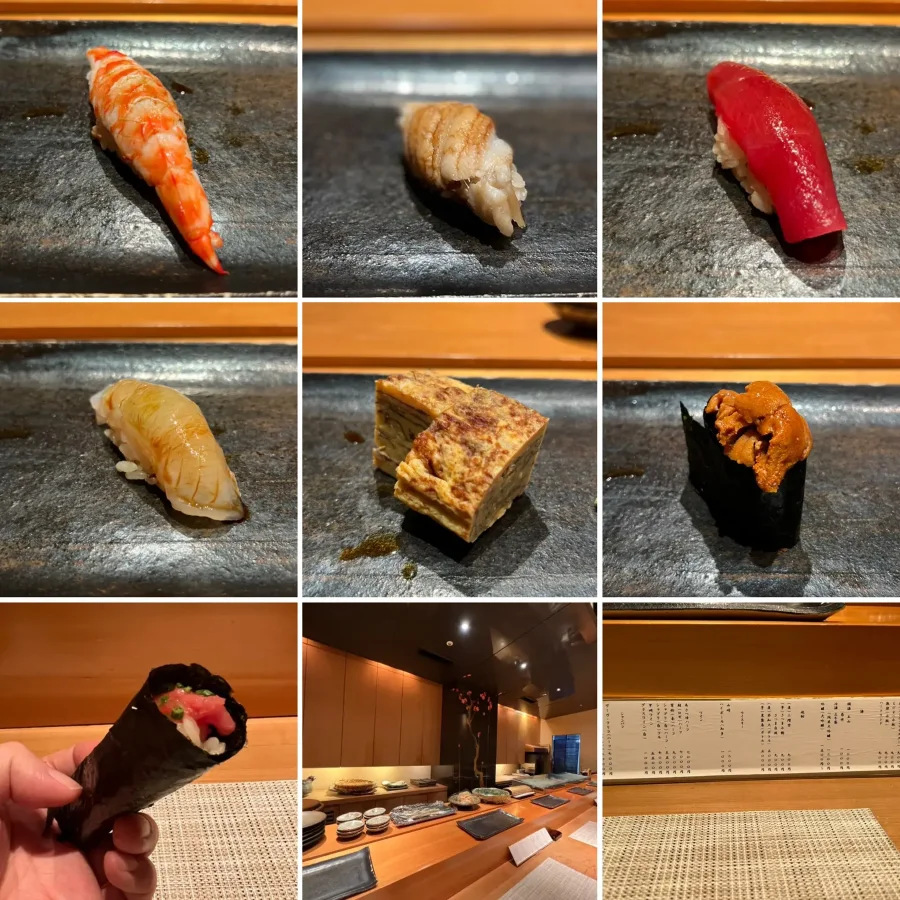 Mỗi món sushi tại Masuda đều là một tác phẩm nghệ thuật, được chế biến từ những nguyên liệu hảo hạng nhất