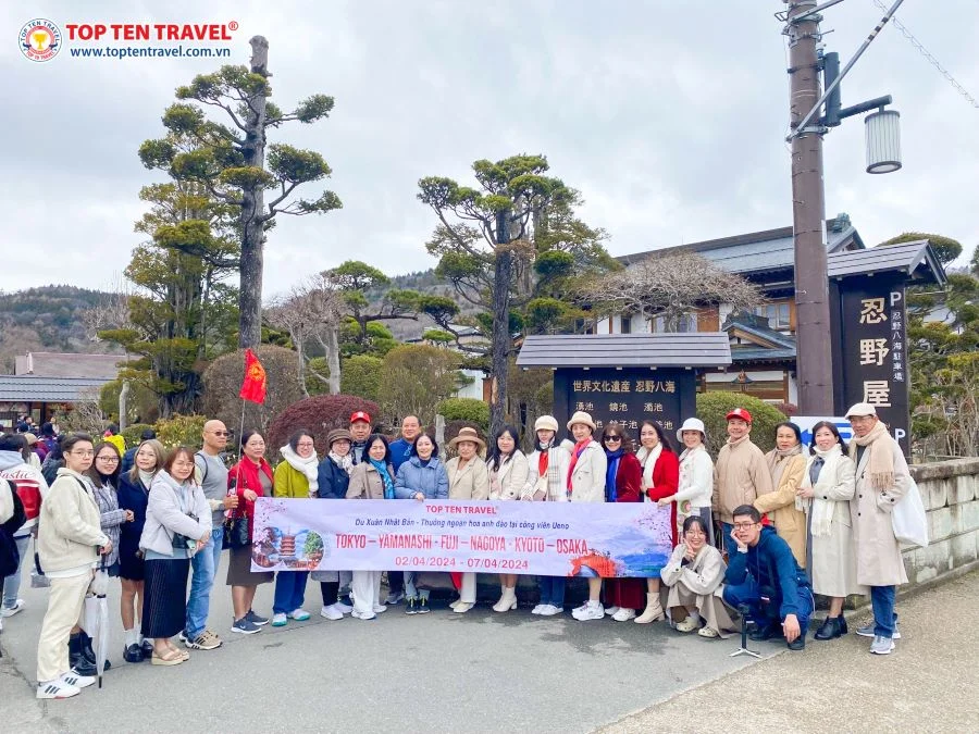 Những vị khách đã tin tưởng lựa chọn Tour Du Lịch Nhật Bản tại nhà Top Ten Travel