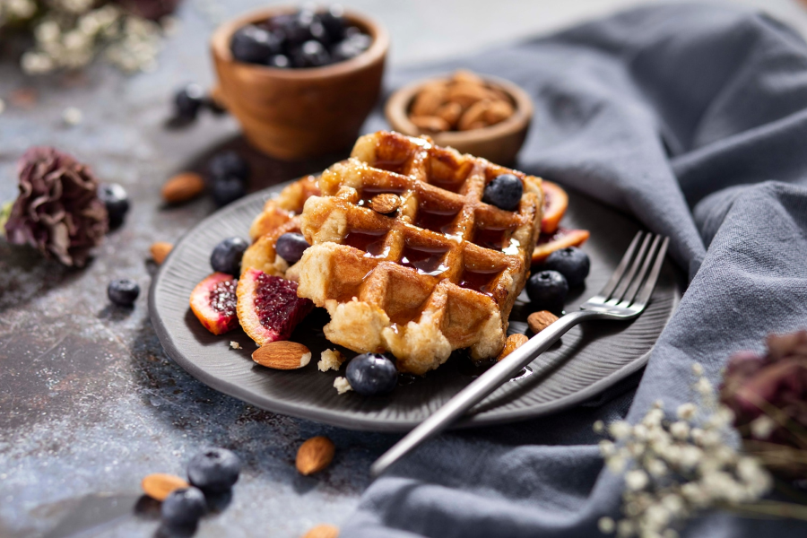Những chiếc bánh Waffle thơm lừng thu hút du khách bằng thứ hương vị "gây nghiện" khó cưỡng