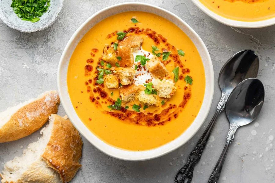 Lentil Soup hay còn gọi là súp đậu lăng với vẻ ngoài đẹp mắt, hấp dẫn 