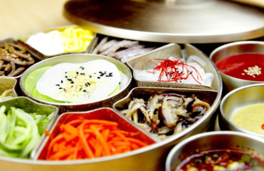 Gujeolpan được bày trí đẹp mắt