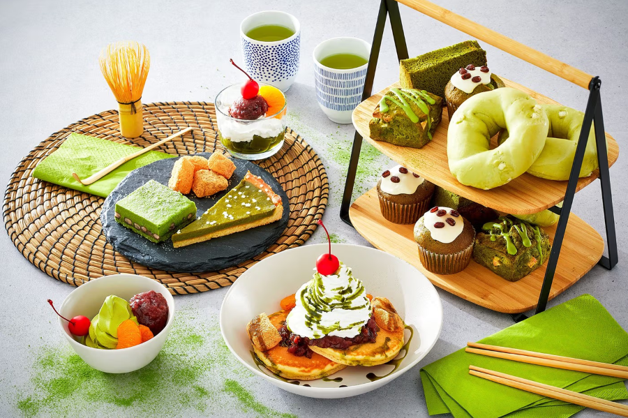 Món ngon làm từ Matcha Nhật Bản với hương vị tinh tế, thanh tao làm xiêu lòng mọi thực khách 