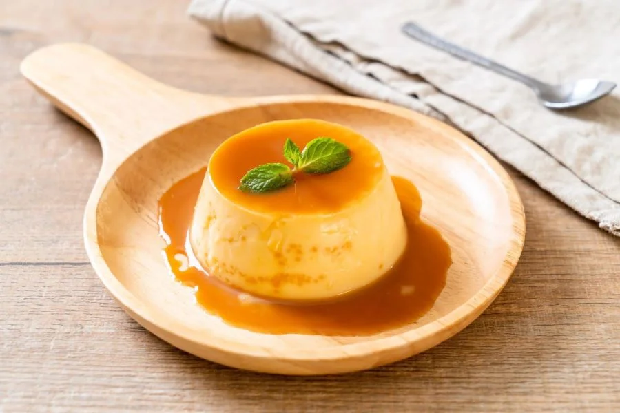 Bánh Flan với hương vị thơm ngon béo ngọt vừa phải khiến biết bao thực khách say mê