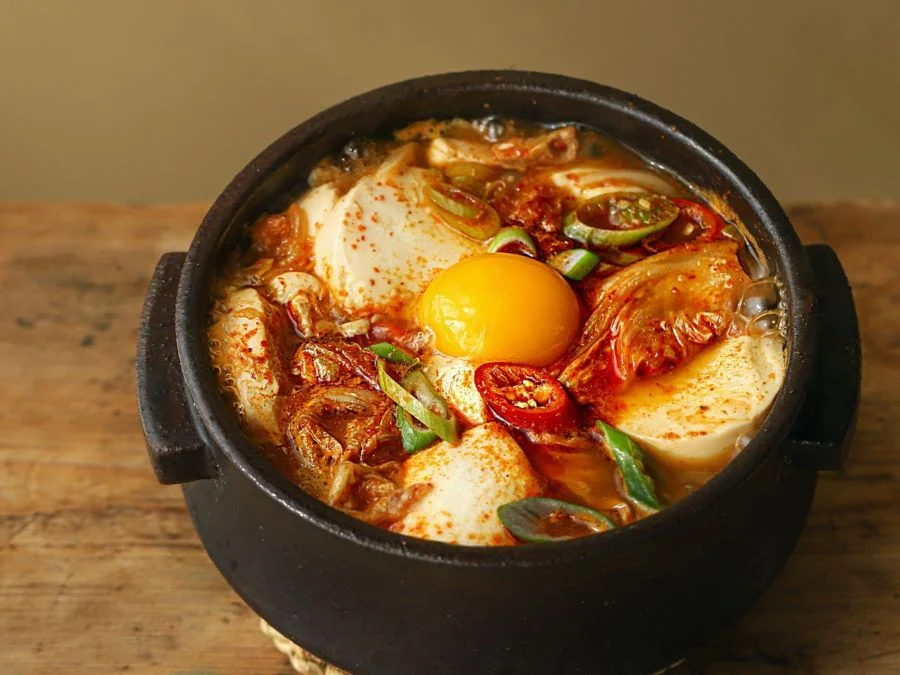 Canh đậu phụ - một món canh với mùi vị cay thơm đặc trưng