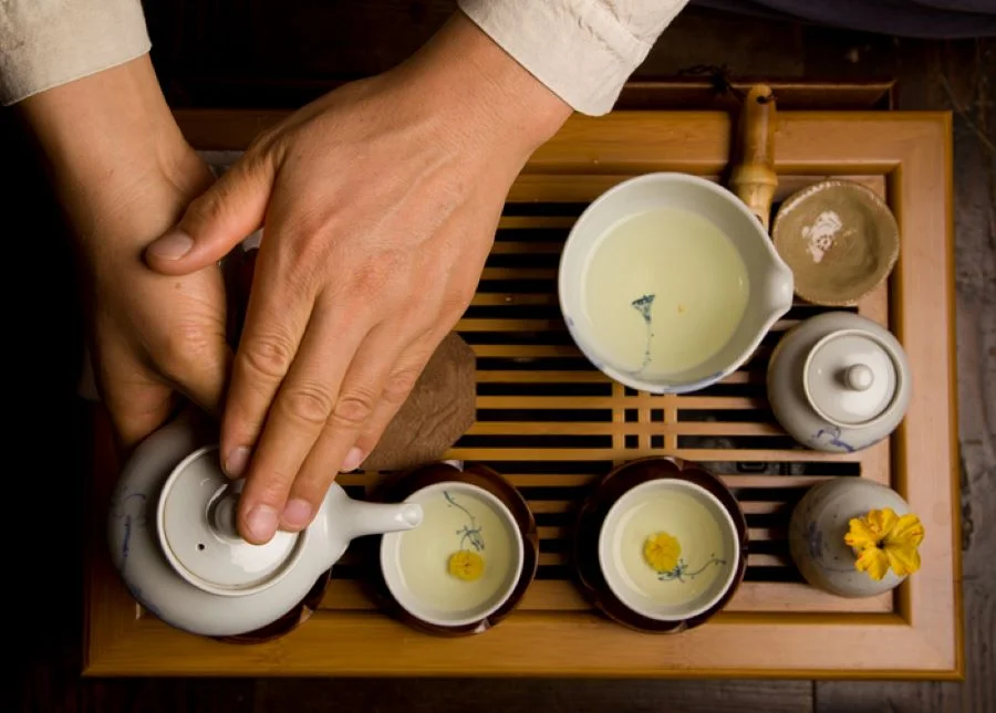 Trà đạo tại Hàn Quốc luôn đề cao tinh thần phóng khoáng, với cách pha trà vô cùng ấn tượng