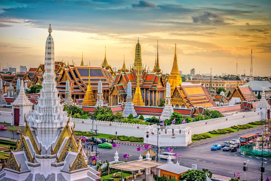 Cung điện Hoàng gia Thái Lan sở hữu vẻ đẹp nguy nga và tráng lệ không thua kém bất cứ hoàng cung nào khác 
