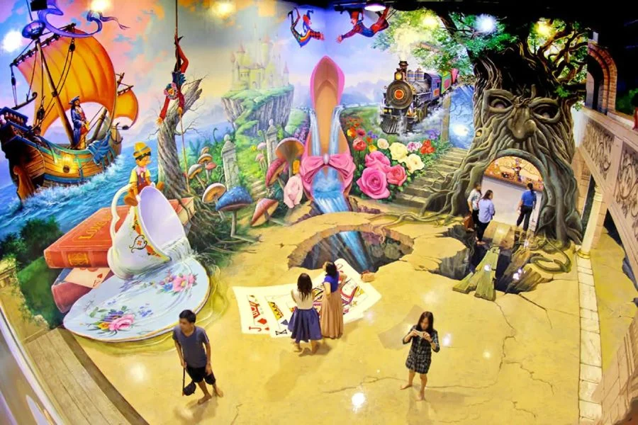 Bảo tàng Nghệ thuật Paradise là bảo tàng đầu tiên và duy nhất ở Thái Lan trưng bày các bức tranh 3D