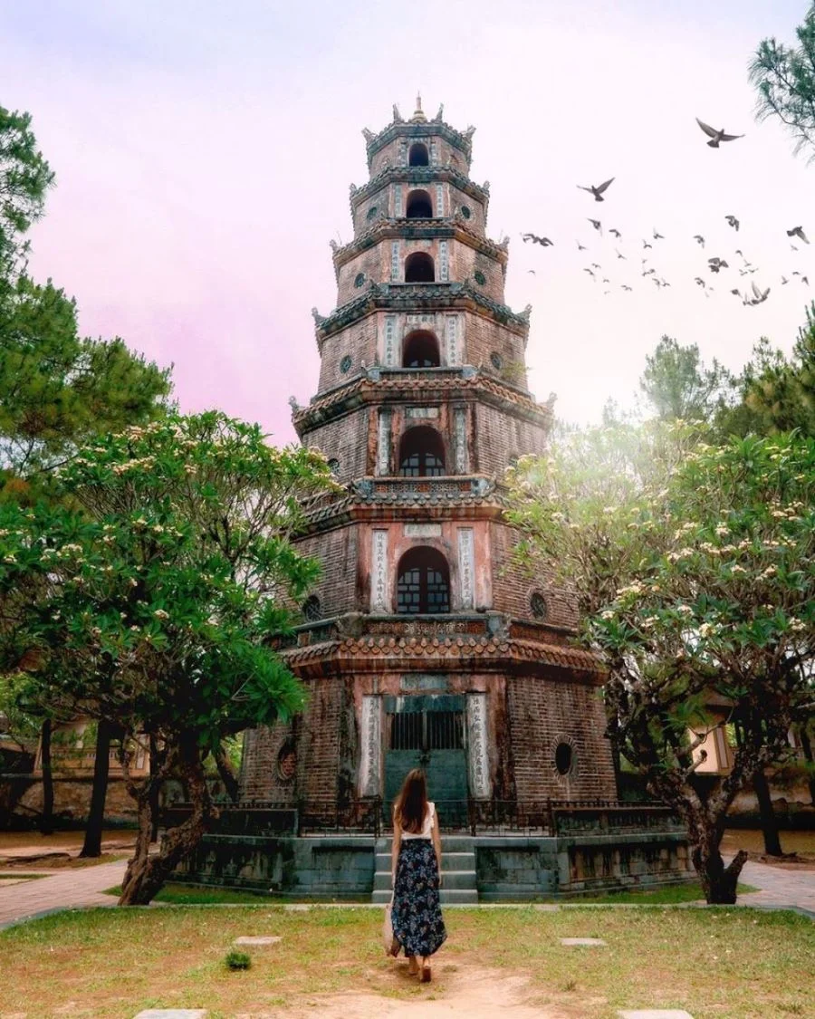 Chùa Thiên Mụ - Chốn linh thiêng tại mảnh đất cố đô