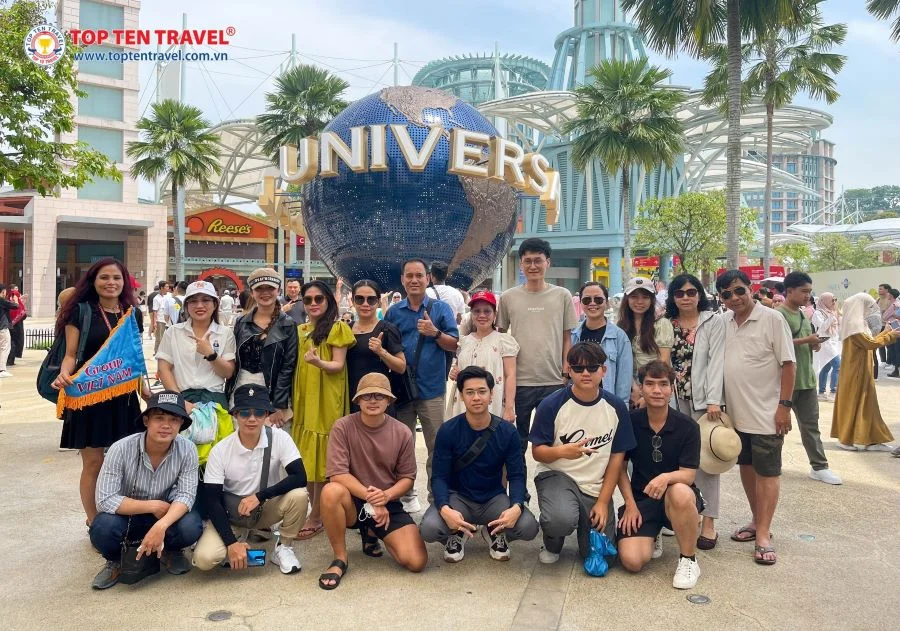 Công viên chủ đề Singapore là “ngôi nhà” dành cho những tâm hồn trẻ trung, yêu thích sự khám phá