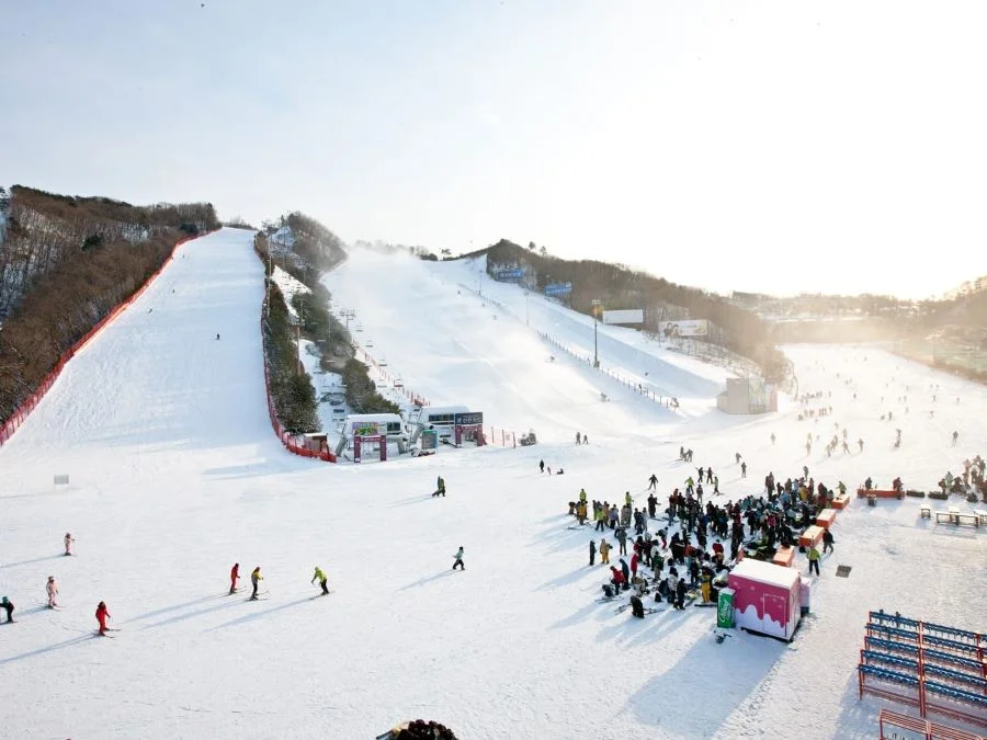 Vivaldi Park Ski World nổi tiếng là khu nghỉ mát trượt tuyết lớn và nổi tiếng nhất tại xứ Hàn