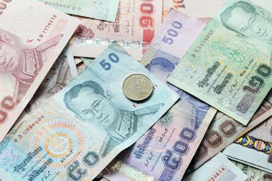 Đồng tiên lưu hành tại Thái Lan