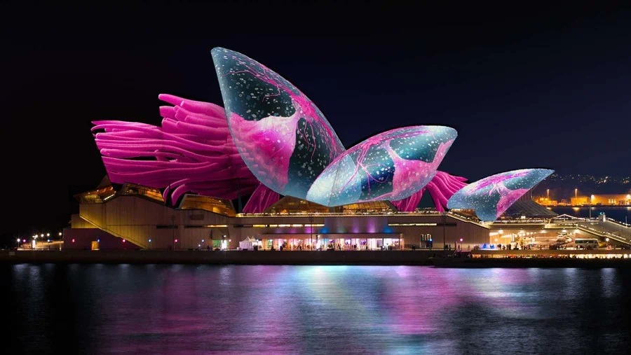 Khung cảnh thành phố Sydney vô cùng hùng vĩ