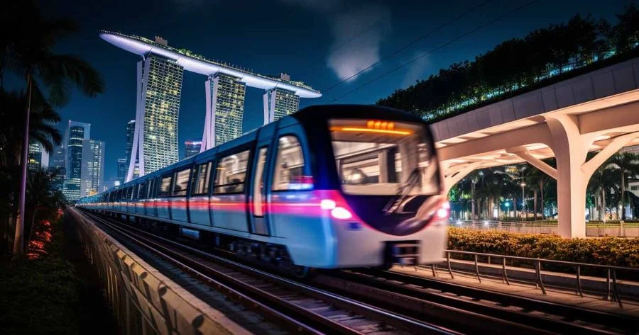 Tàu điện ngầm - Một trong những phương tiện di chuyển tại Singapore được nhiều du khách yêu thích
