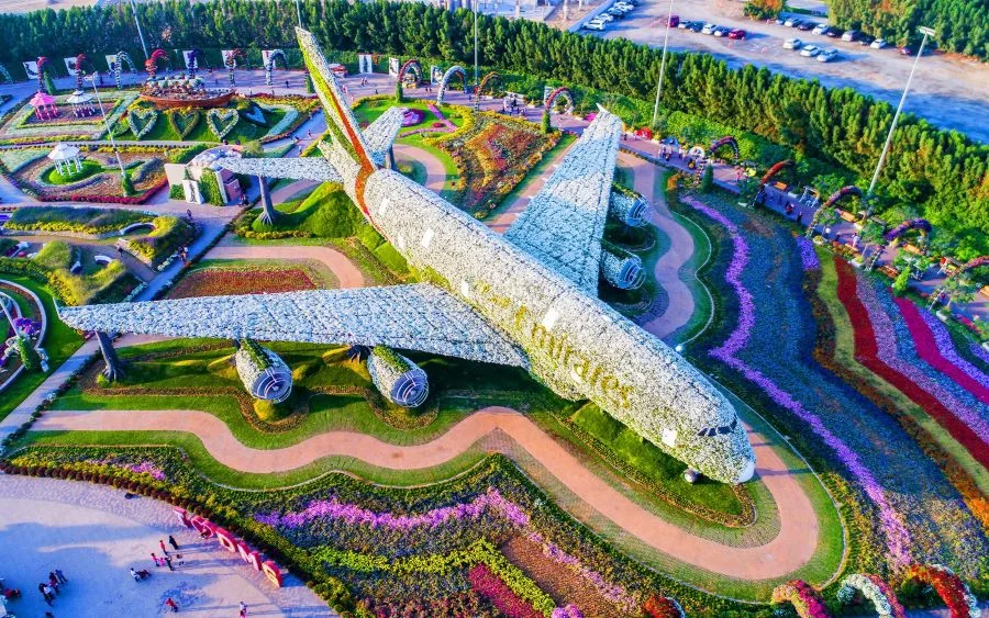  Dubai Miracle Garden - Vườn hoa tự nhiên lớn nhất thế giới tại Dubai