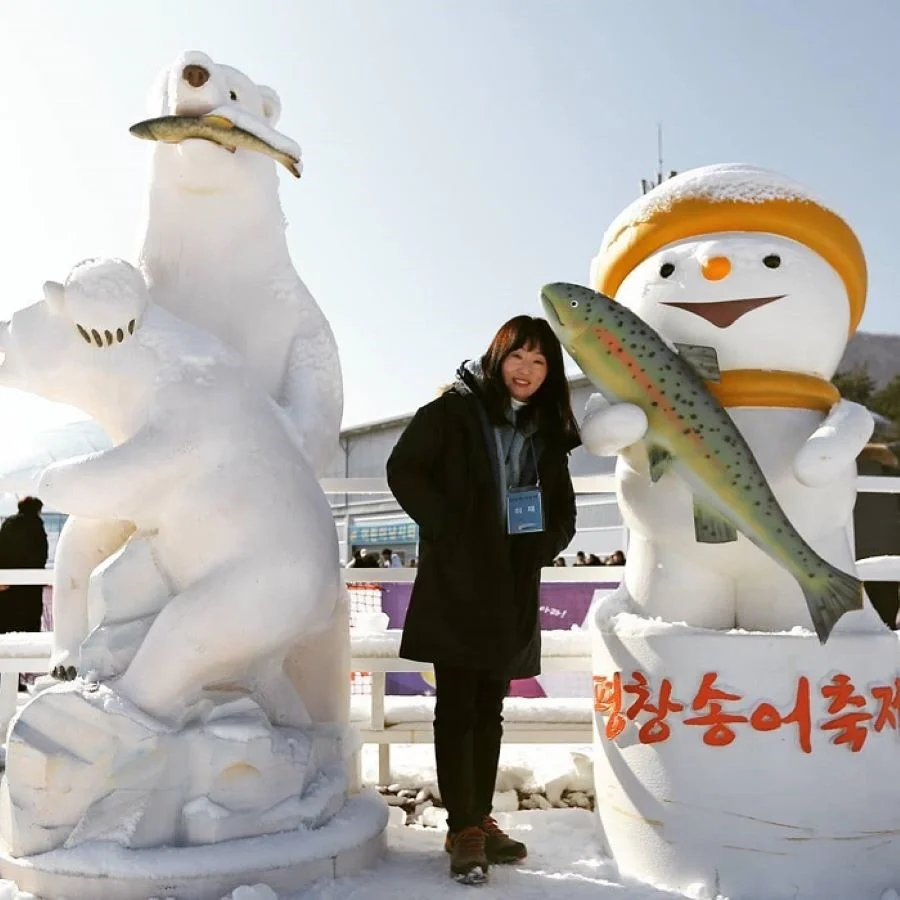 Lễ hội cá hồi Pyeongchang độc đáo tại xứ Hàn