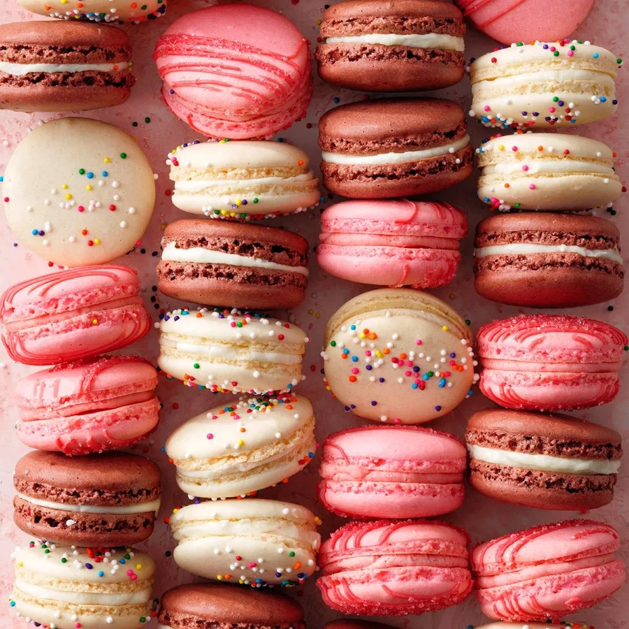Macaron lại mang một hương vị quyến rũ và tinh tế đến khó cưỡng