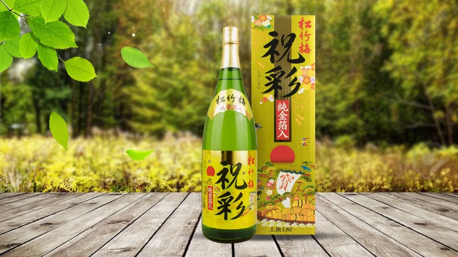 Sake vảy vàng mang đến một trải nghiệm thưởng thức độc đáo và khó quên