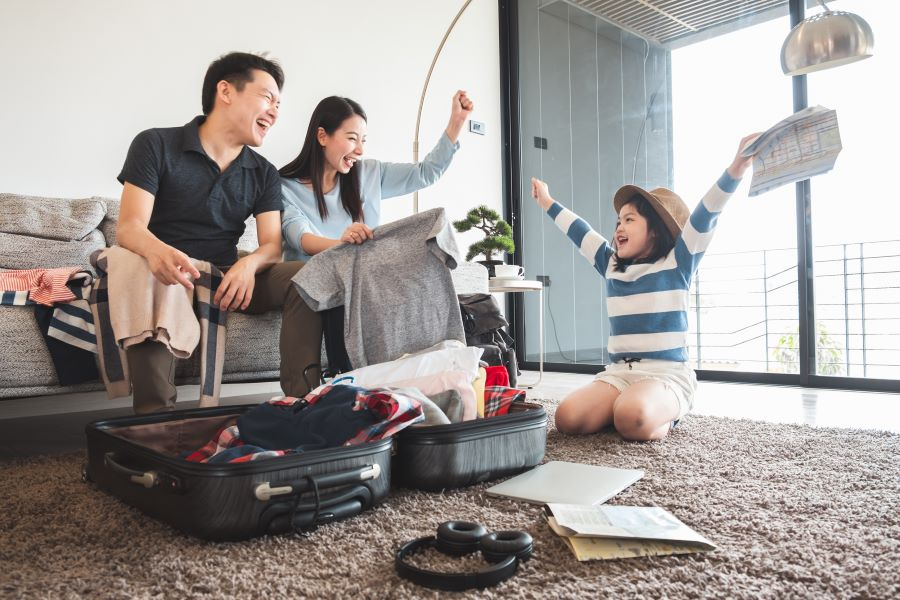 Bạn nhớ chuẩn bị kỹ hành lý trước chuyến đi
