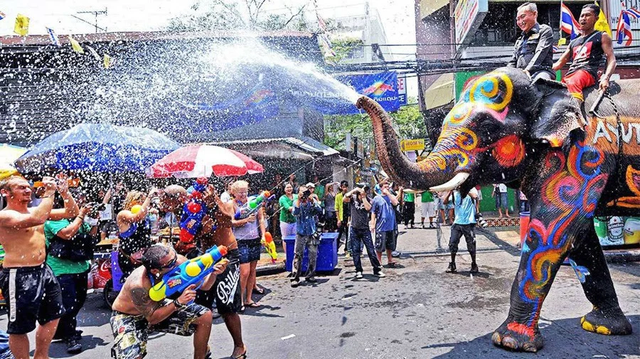 Songkran là một nghi lễ đón mừng năm mới của người Thái
