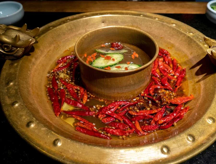 Món lẩu Tứ Xuyên giúp người dân chống lại cái lạnh khắc nghiệt của thời tiết