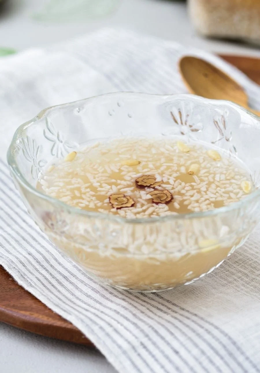 Sikhye là loại thức uống truyền thống phổ biến trong những ngày đầu xuân