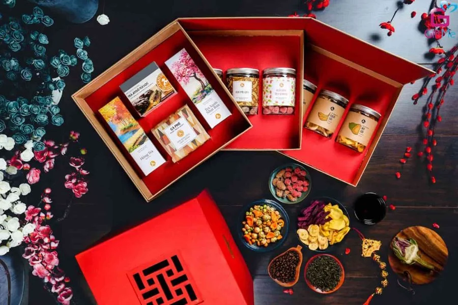 Set hạt làm quà tặng đẹp cho Tết