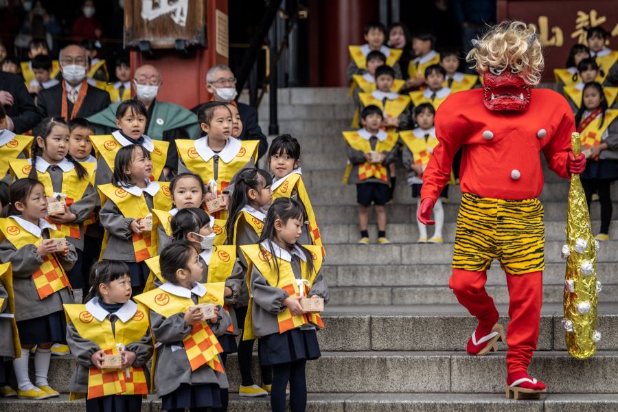 Lễ hội Nhảy múa mùa Xuân (hay Setsubun) của người Nhật để cầu sức khỏe và những điều tốt đẹp