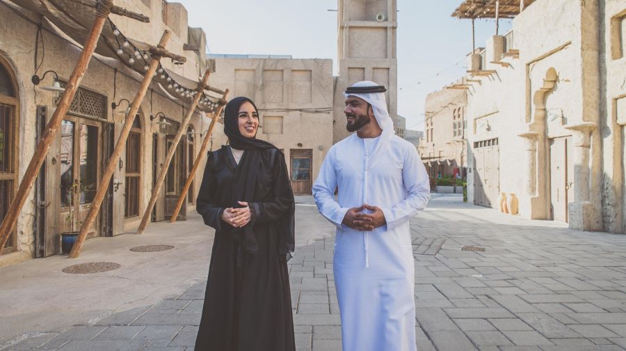Các loại trang phục truyền thống tại Dubai chịu ảnh hưởng nhiều từ nền văn hoá đa dạng