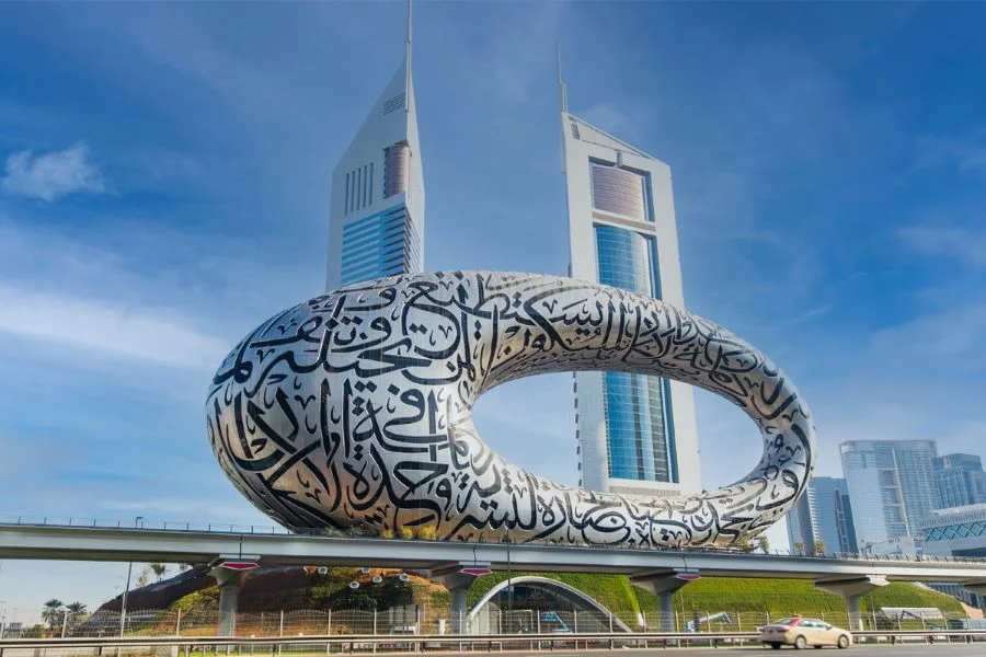 Bảo tàng tương lai Dubai sở hữu thiết kế bên ngoài là hình elip độc đáo