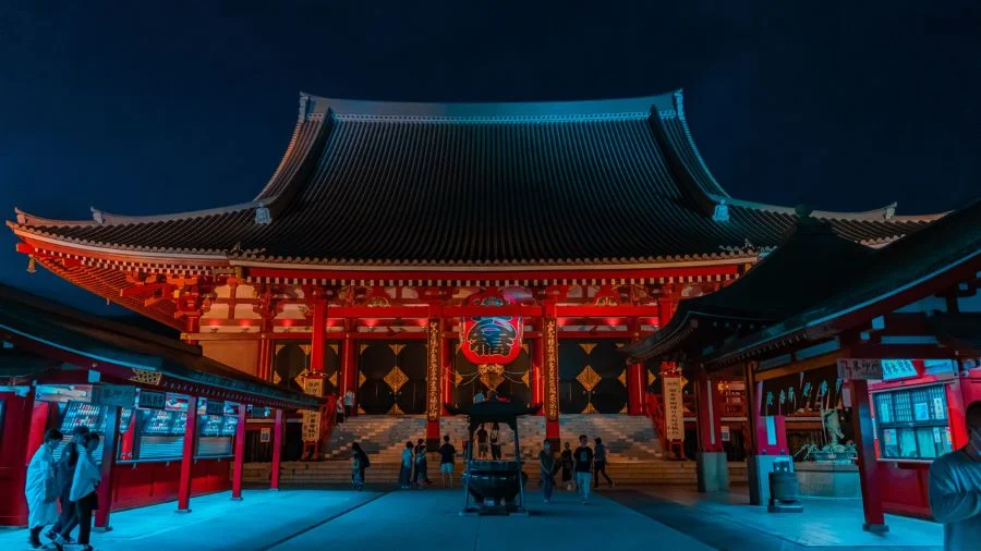 Chùa Sensoji - Một trong những ngôi chùa cổ tại Nhật Bản