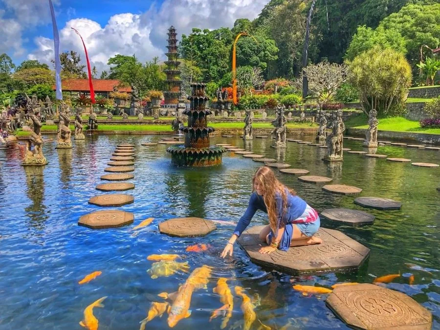 Chiêm ngưỡng vẻ đẹp tại cung điện nước Tirta Gangga