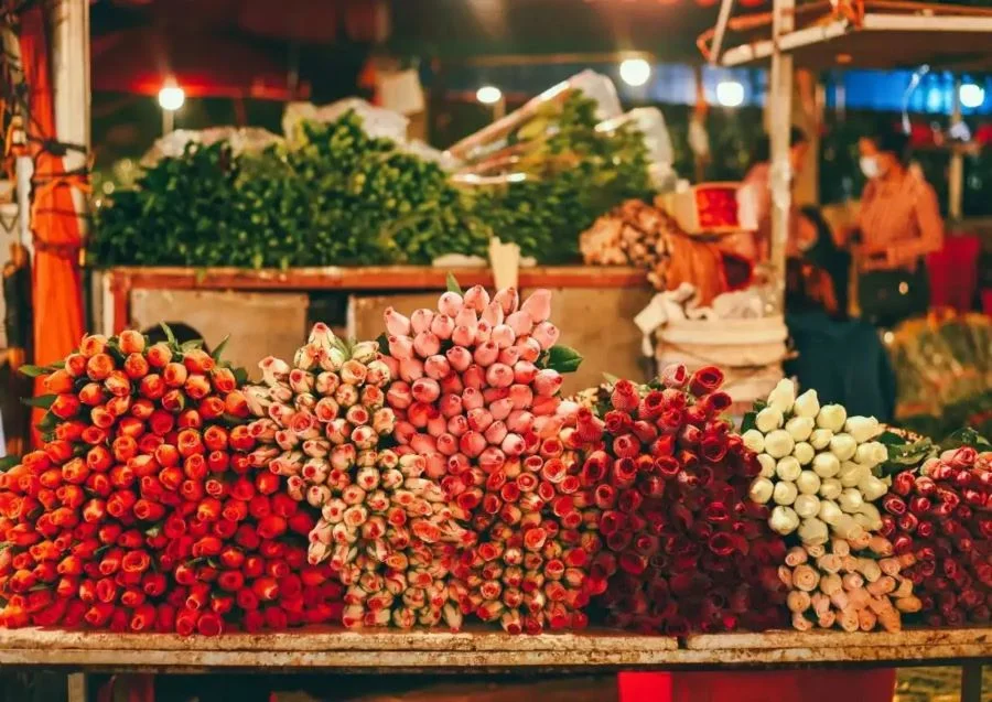 Chợ đêm Đồng Xuân, tọa lạc tại trung tâm thủ đô Hà Nội, là một địa điểm đi chơi tối ở Hà Nội được nhiều du khách ưa thích