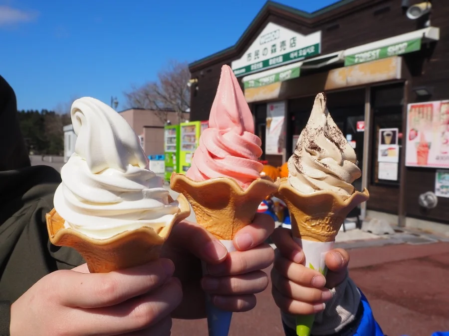 Kem Hokkaido sở hữu vị ngọt thanh mát, tan chảy trong miệng, mang đến cảm giác thư giãn tuyệt vời