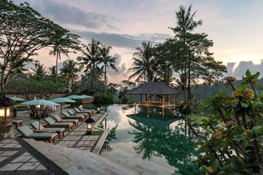 Khám phá khung cảnh yên bình tại khu nghỉ cao cấp ở Bali
