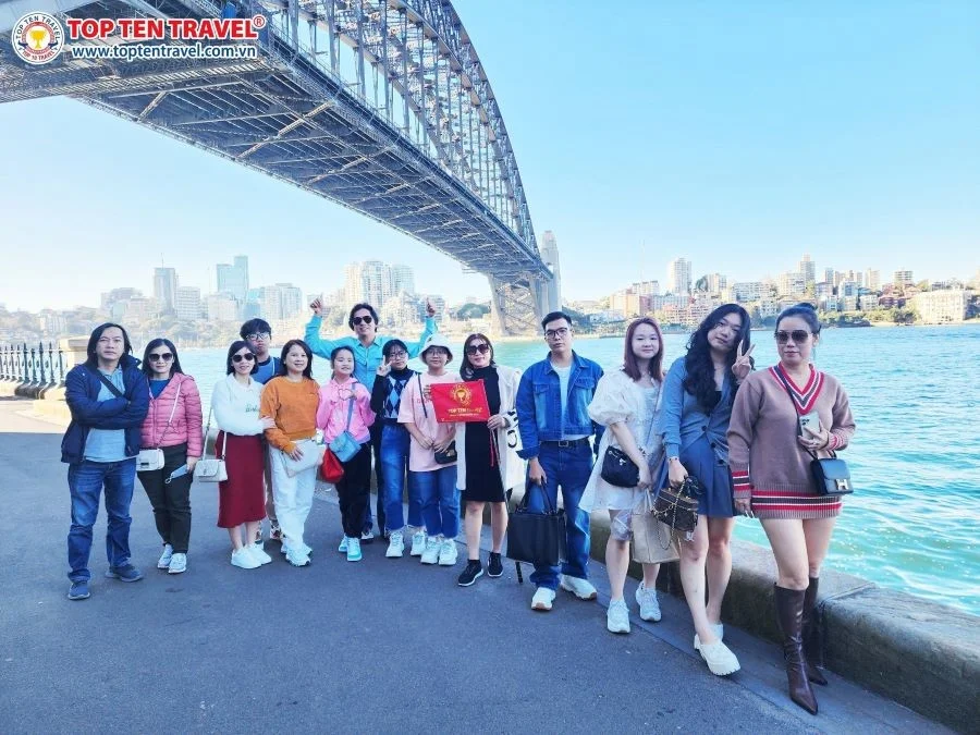 Những vị khách nhà Top Ten Travel trong chuyến du lịch đến nước Úc