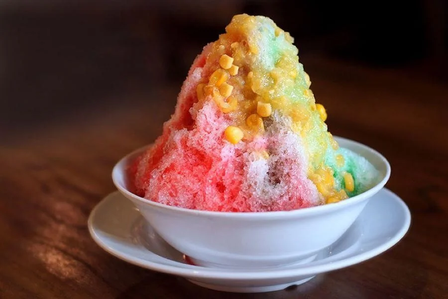 Kem đá bào Ice kachang - mang lại cơn mát lạnh