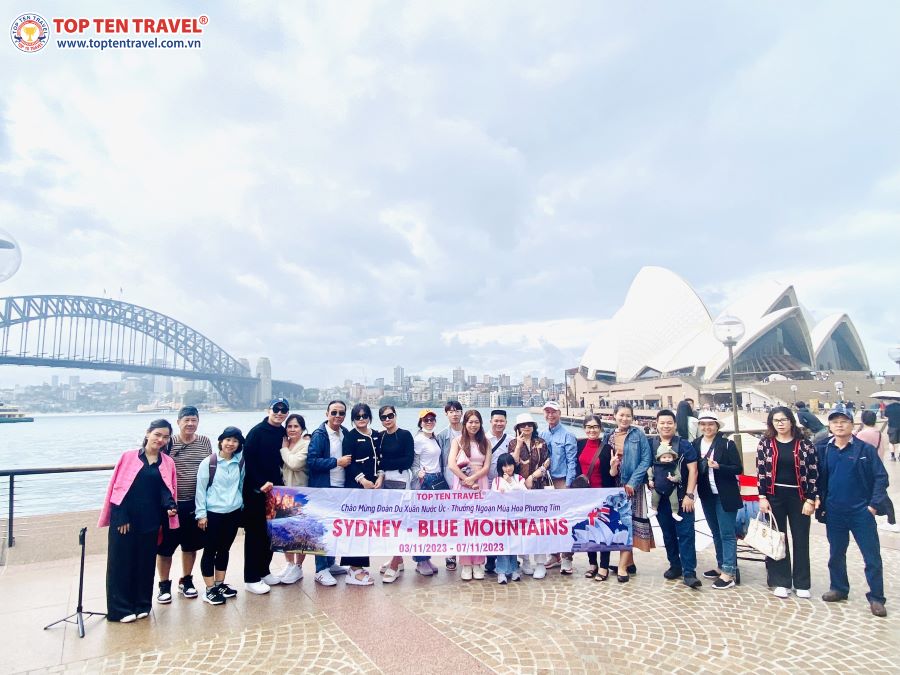 Khám phá nước Úc xinh đẹp cùng các vị khách nhà Top Ten Travel dịp Tết 2024