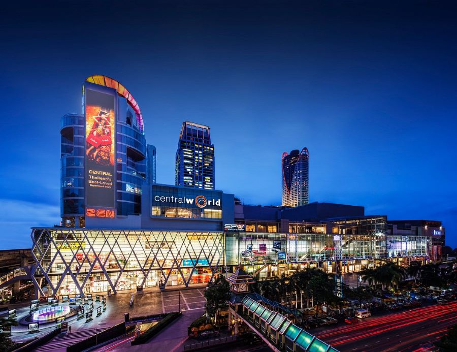 Central World - một trong những trung tâm thương mại được ưa chuộng nhất Thái Lan