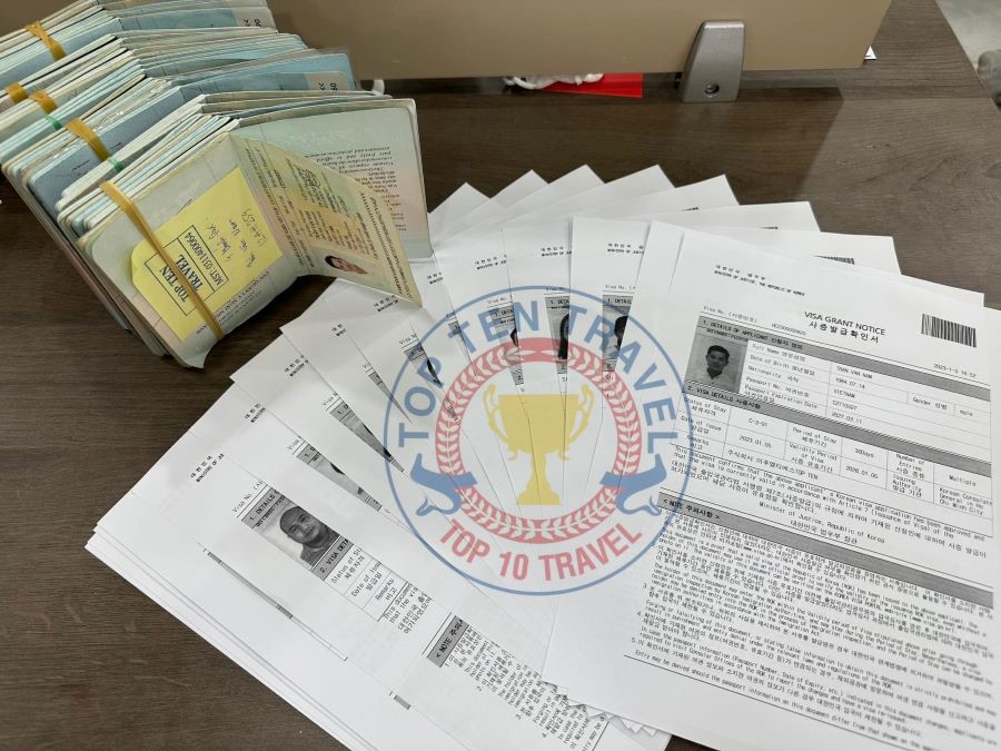 Mức lệ phí visa Hàn Quốc tùy thuộc vào số lần nhập cảnh và số ngày lưu trú