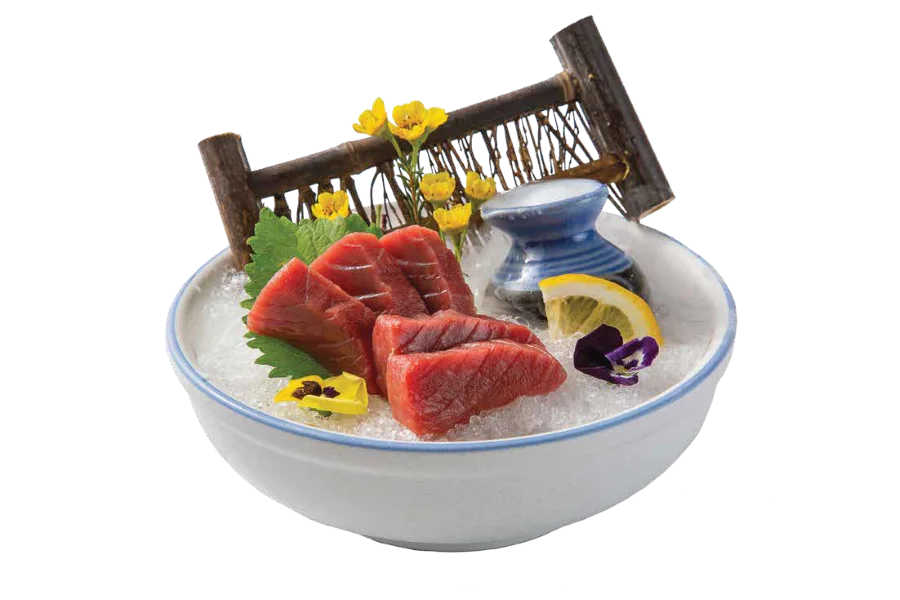 Sashimi cá ngừ đại dương - món ăn cao cấp làm say lòng thực khách
