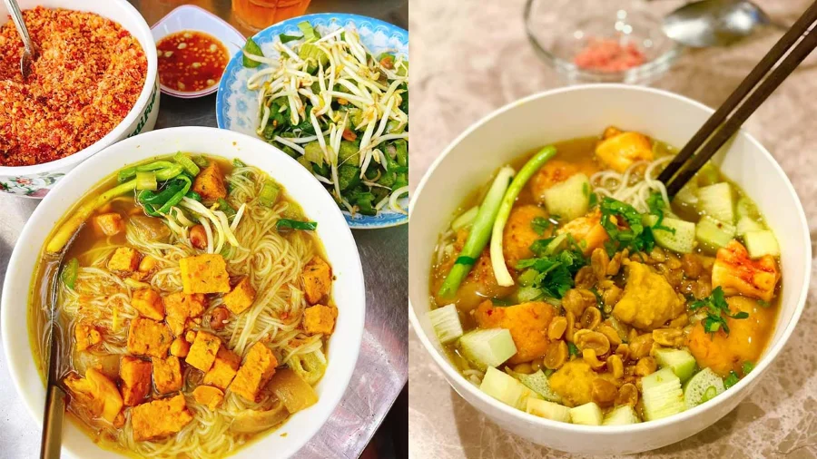 Bún Xiêm Lo níu chân thực khách bởi hương vị khó cưỡng