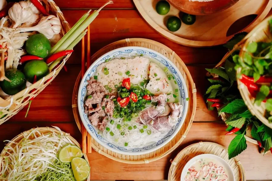 Nhắc đến đặc sản miền Tây, không thể bỏ qua bún quậy Phú Quốc, món ăn nức tiếng 