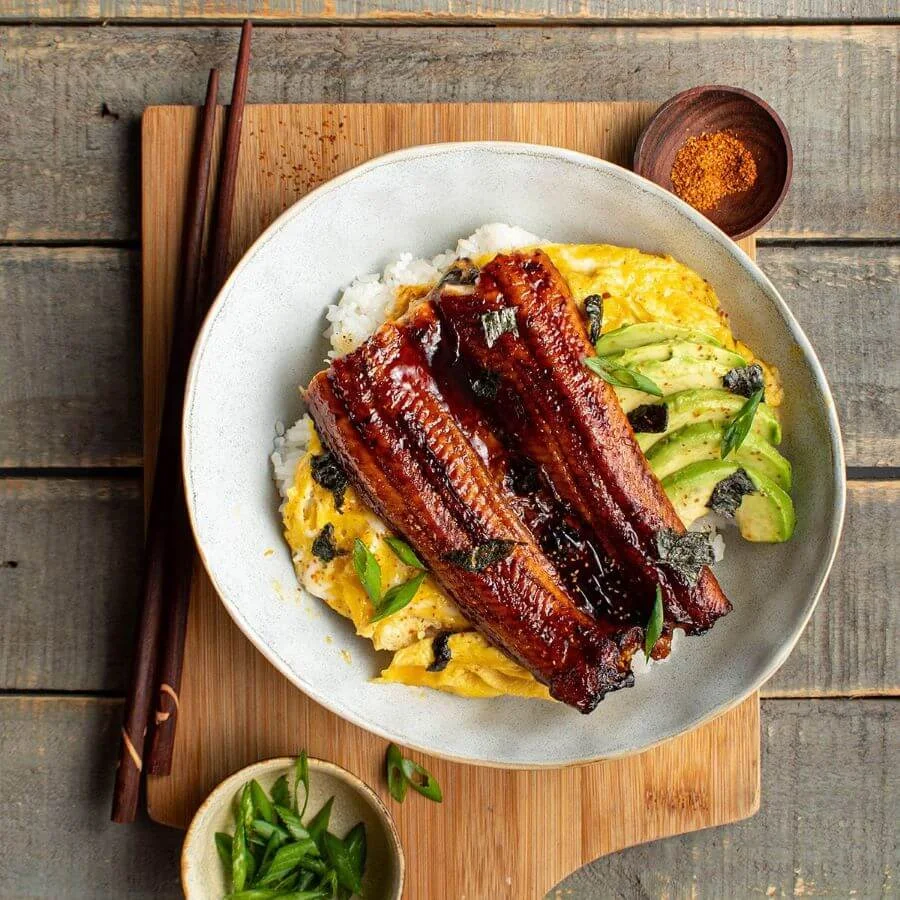 Unadon là món Donburi 