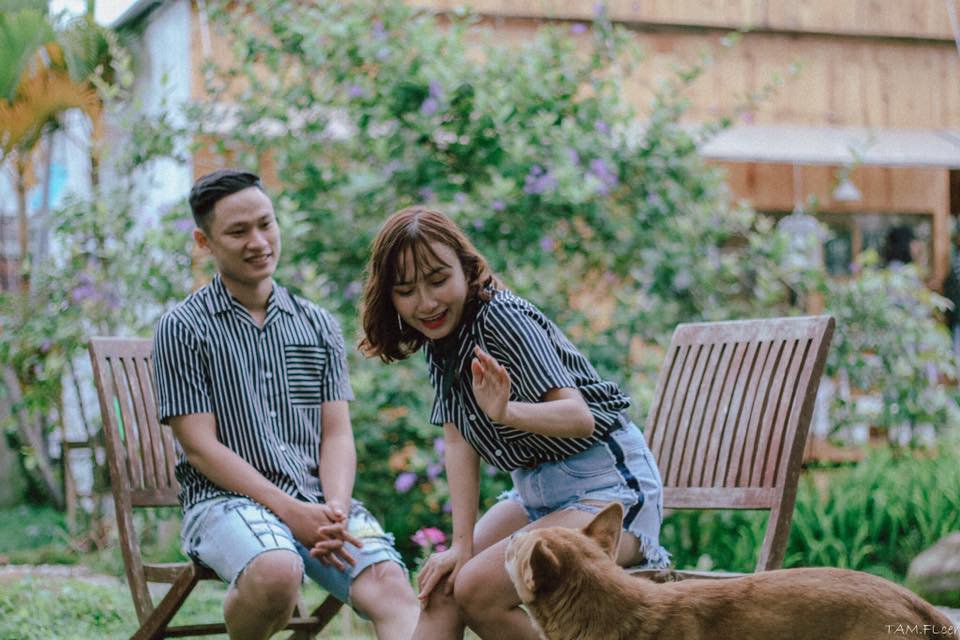 Thưởng thức trà trong căn nhà gỗ ngập tràn hoa Daisy giữa lòng Đà Lạt Thưởng thức trà trong căn nhà gỗ ngập tràn hoa Daisy giữa lòng Đà Lạt