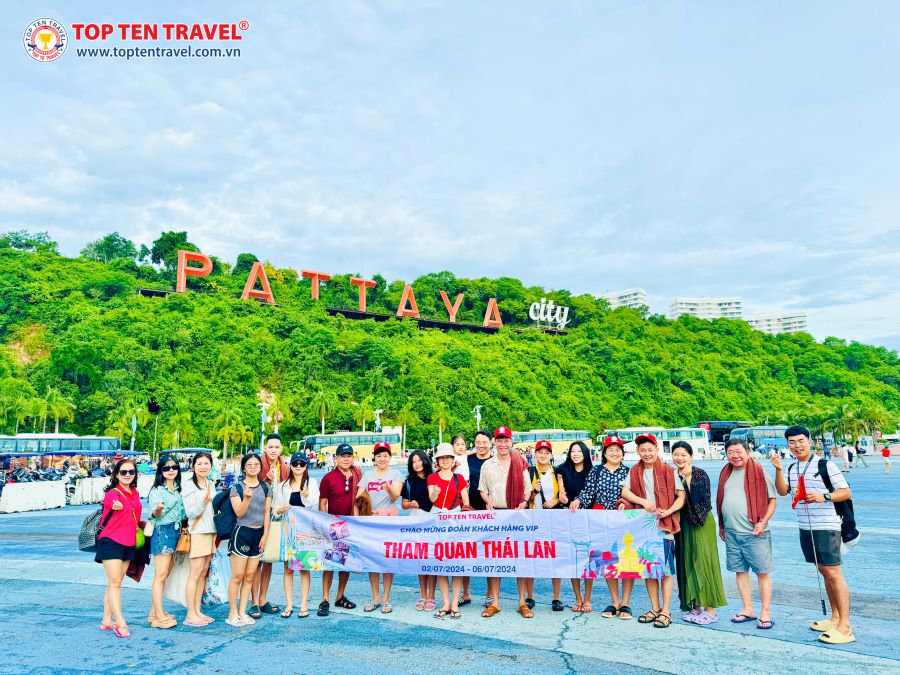 Tour Du Lịch Thái Lan: Bangkok - Pattaya | 5N4D tại nhà Top Ten Travel