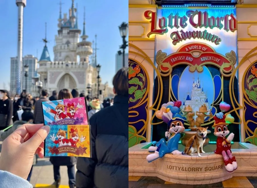 Khám phá công viên Lotte World nổi tiếng tại Hàn Quốc