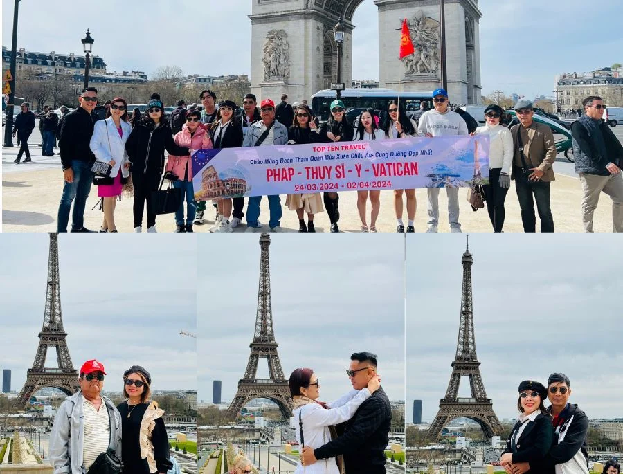 Pháp - Thụy Sĩ - Ý – Vatican là 1 hành trình quen thuộc với tất cả những người yêu du lịch